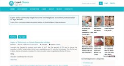 Desktop Screenshot of expertchoice.in